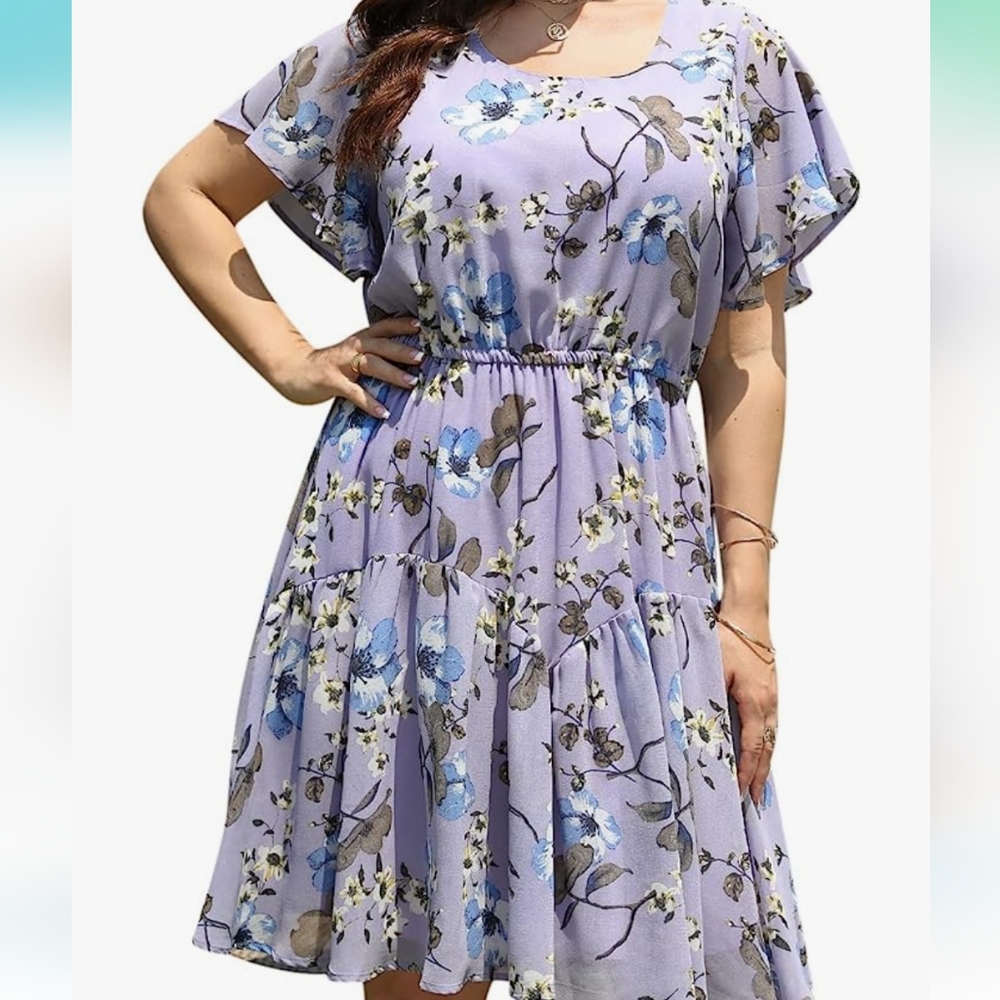Nemidor Purple Dress